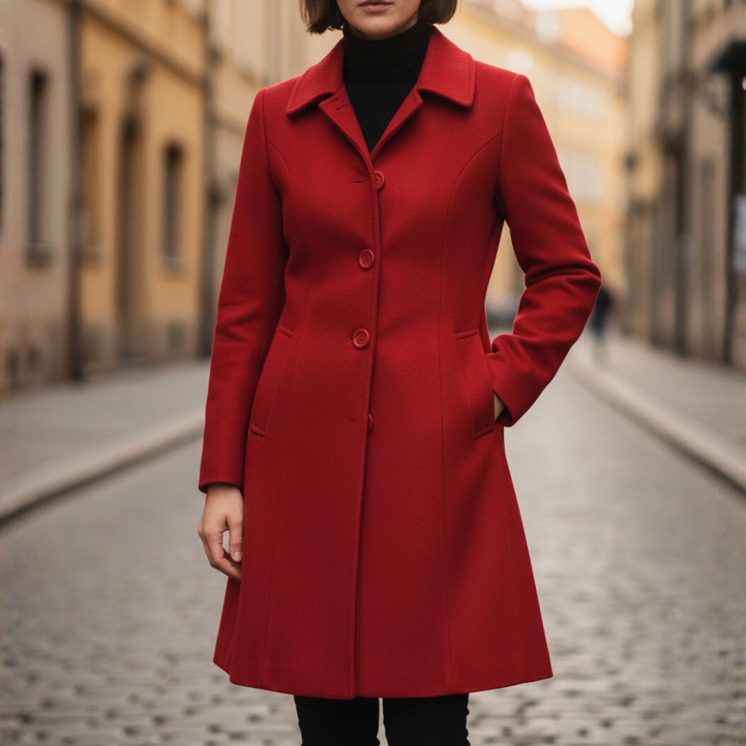 Cappotto Donna con Bottoni