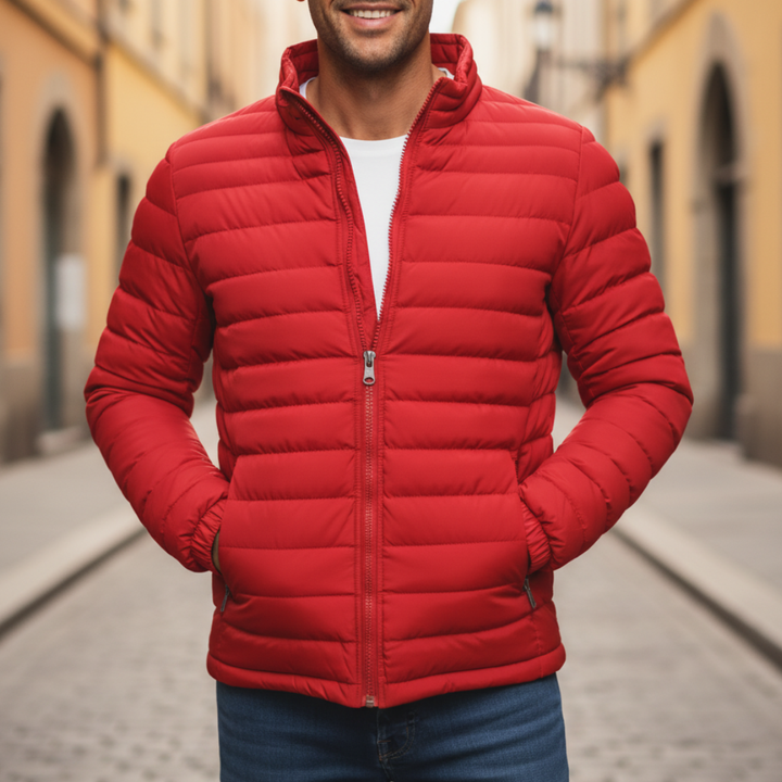 Giacca Uomo Piumino Materiale Resistente