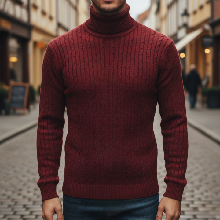 Maglione Uomo Collo Alto