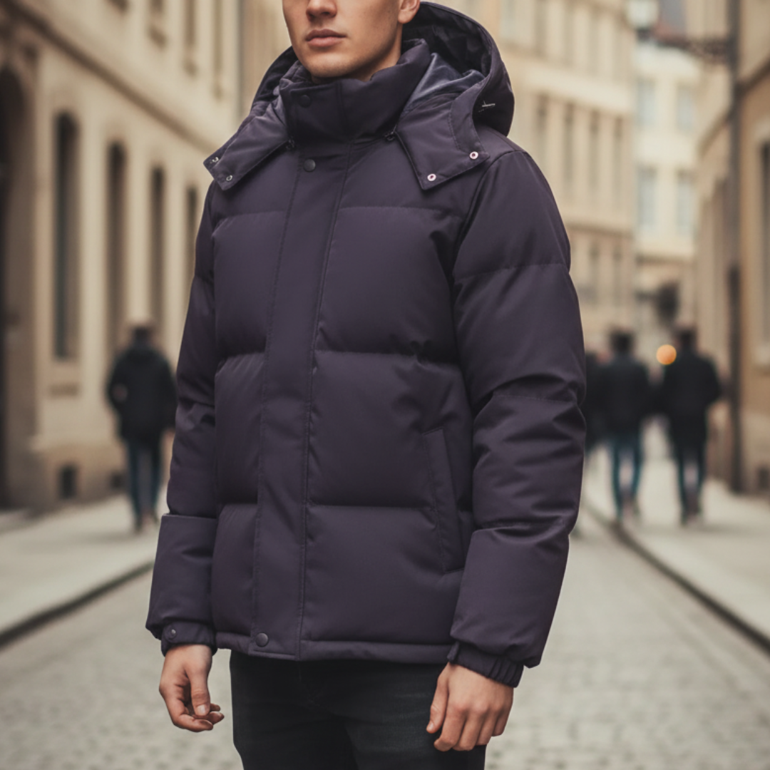 Giacca Unisex Piumino Cappuccio