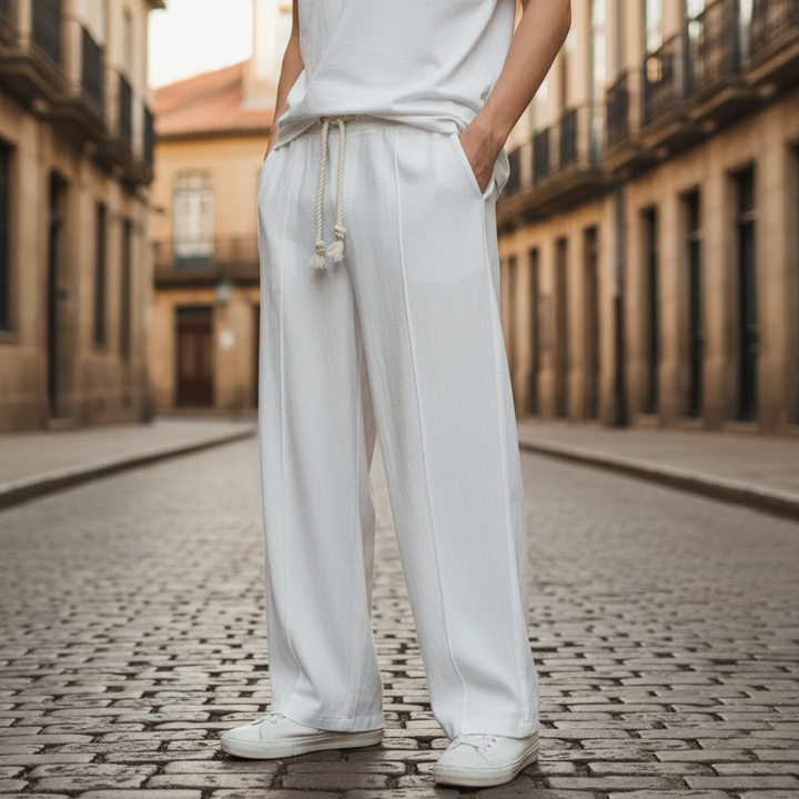 Pantaloni Uomo Con Coulisse