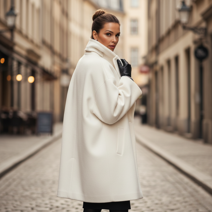 Cappotto da donna lungo senza cintura
