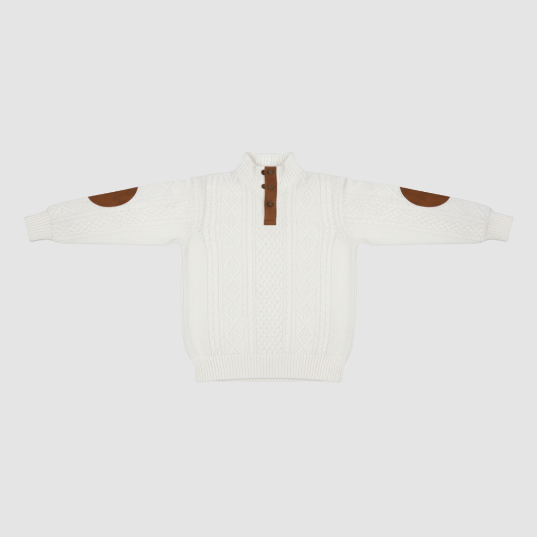 Blazer in maglia da uomo casual monopetto