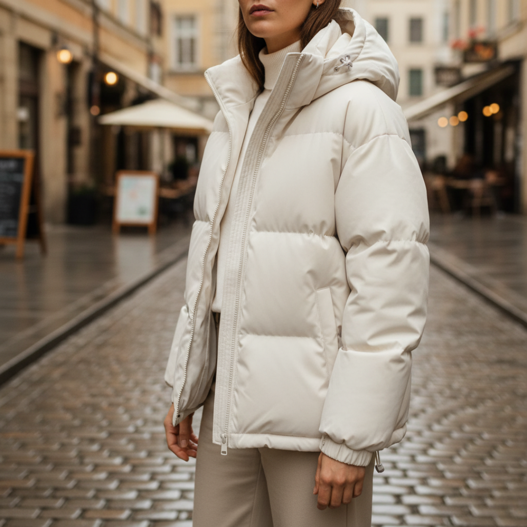 Giacca Unisex Piumino Cappuccio