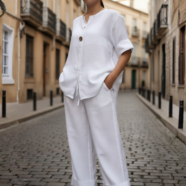 Completo Donna Lino Estivo