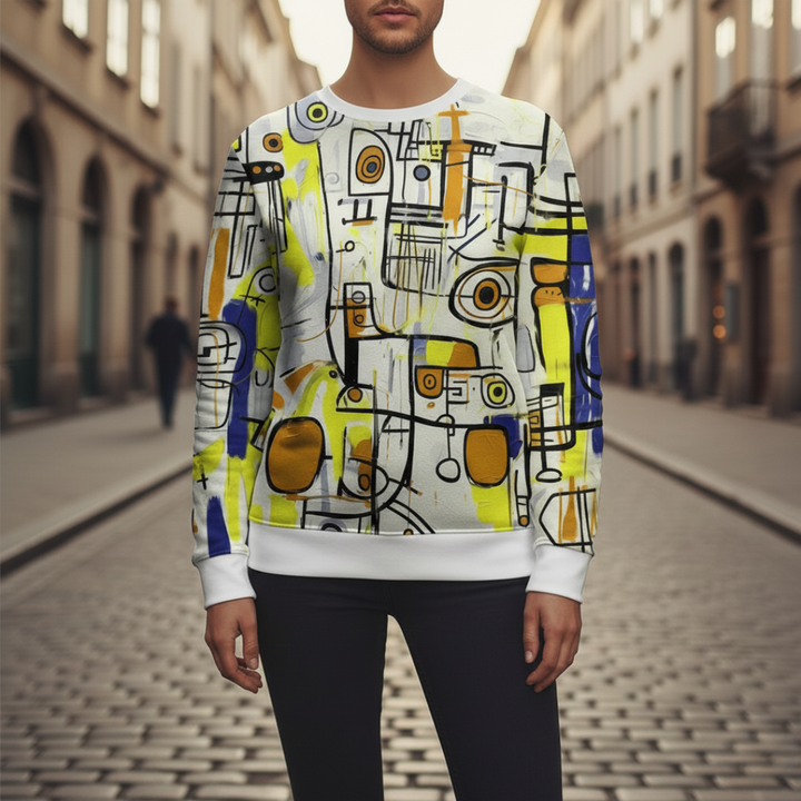 Maglione Uomo con Design Moderno in Tessuto