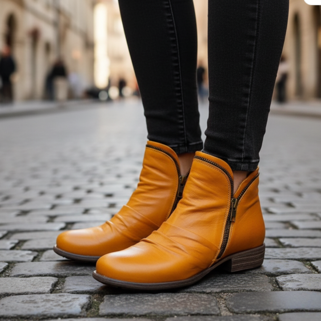 Stivaletti donna con zip